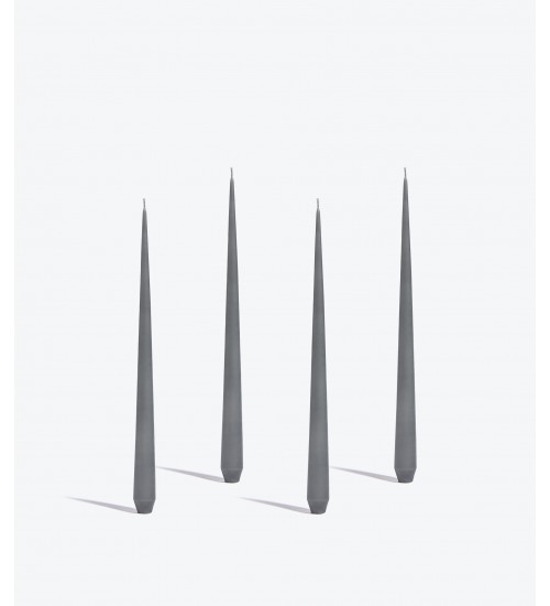 Zaha  Hadid Design TAPERED TAPERED CANDLE - SET OF 4 - L 32 CM防滴蜡